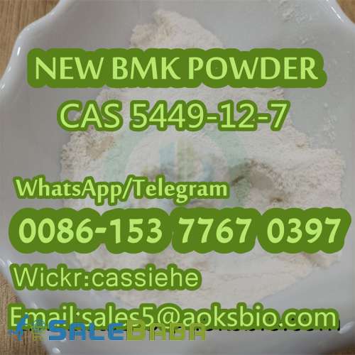 BMK Glycidic Acid Cas 5449 12 7 powder for sale bmk Glycidic