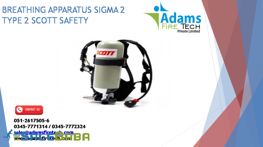 Self Contained Breathing Apparatus SCBA Adams Fire Safety Islamabad Rawalpindi