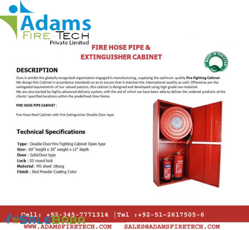 Fire Hose Reel  Fire Hydrant System Adams fire Safety Islamabad Rawalpindi