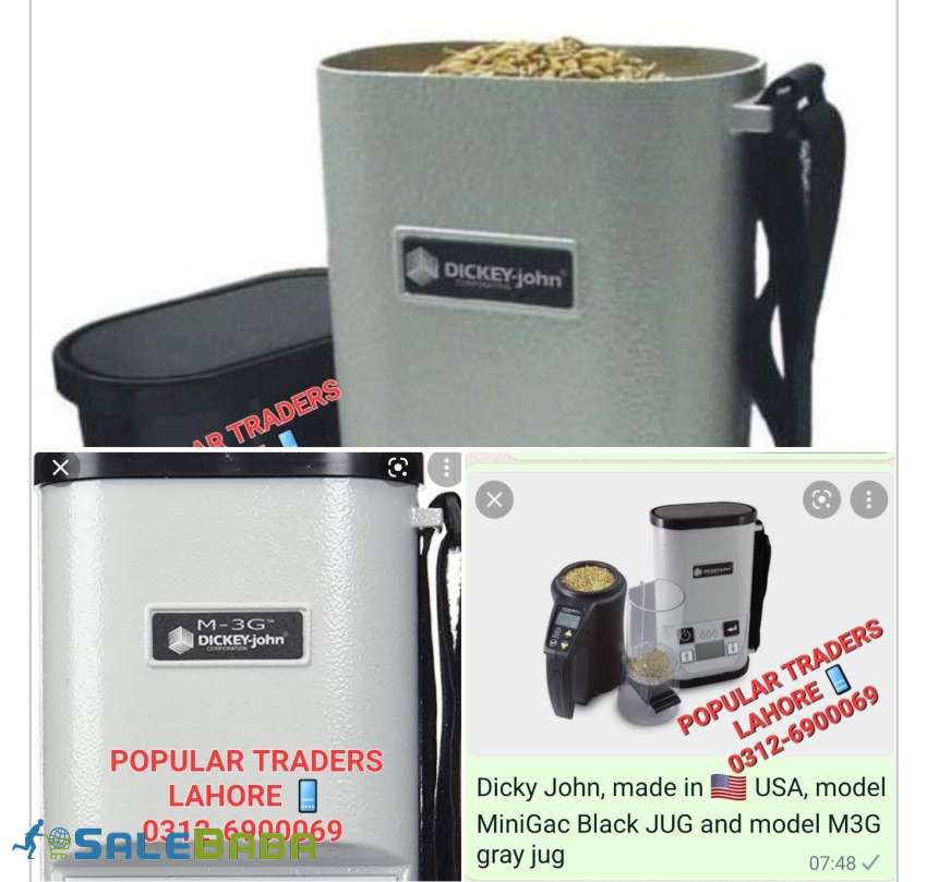Grain moisture meters DICKY JOHN, WILE55, MTpro, FARMEX, AGRATRONIX, DRApakistan