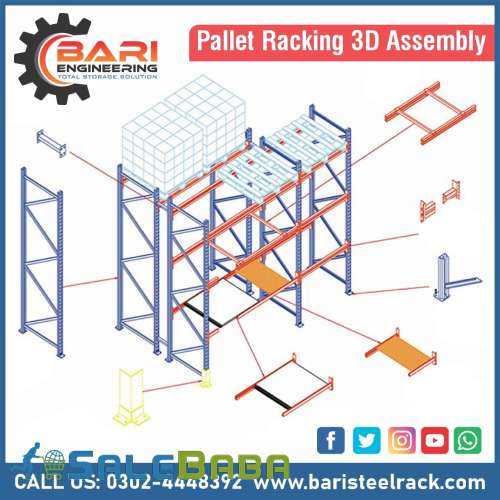Pallet Racks  Pallet Racking  Industrial pallet Racking  Racks in Lahore