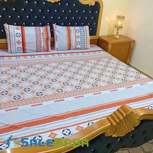 Export Quality Pure Cotton King Size Bed Sheets