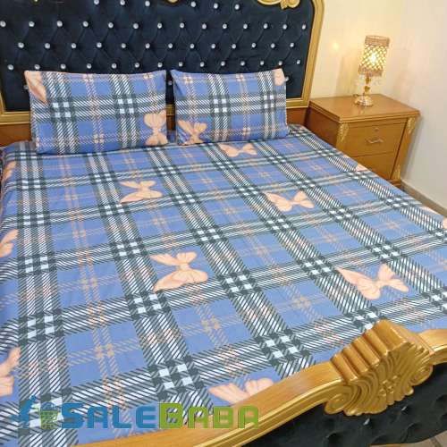 Export Quality Pure Cotton King Size Bed Sheets