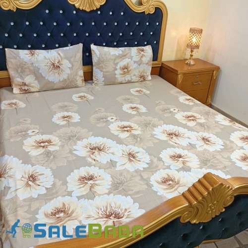 Export Quality Pure Cotton King Size Bed Sheets