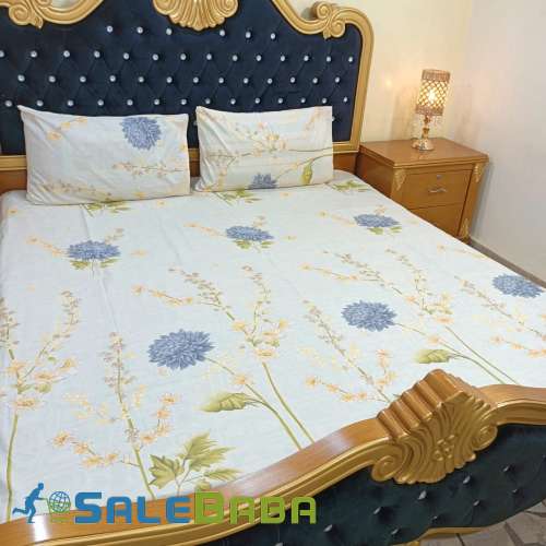Export Quality Pure Cotton King Size Bed Sheets