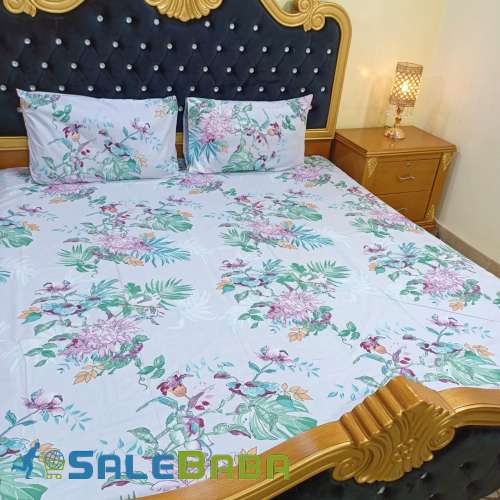 Export Quality Pure Cotton King Size Bed Sheets