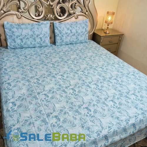 Export Quality Pure Cotton King Size Bed Sheets