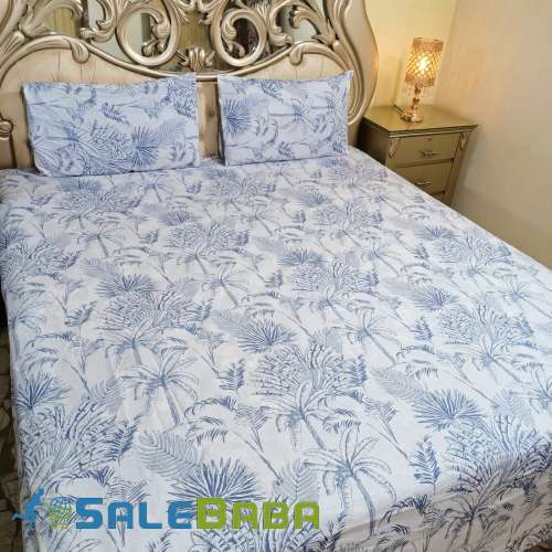 Export Quality Pure Cotton King Size Bed Sheets
