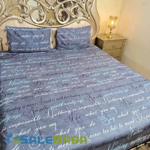 Export Quality Pure Cotton King Size Bed Sheets