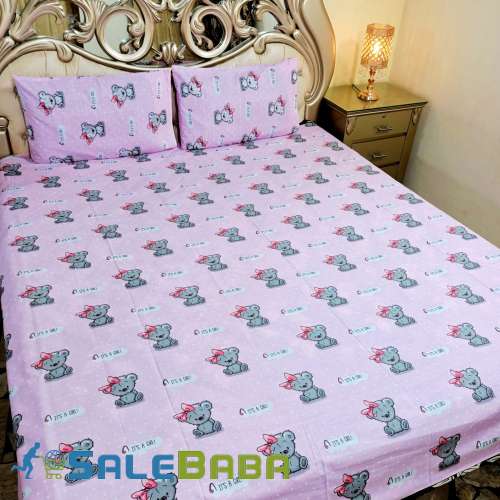 Export Quality Pure Cotton King Size Bed Sheets