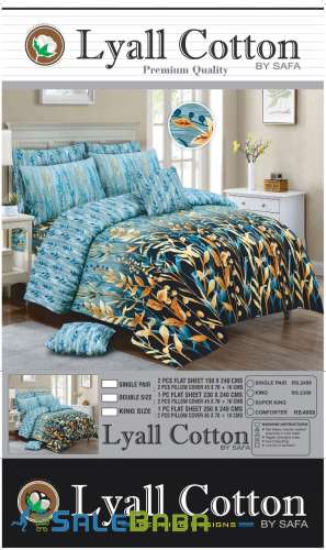 Export Quality Branded King Size Pure Cotton Bed Sheets