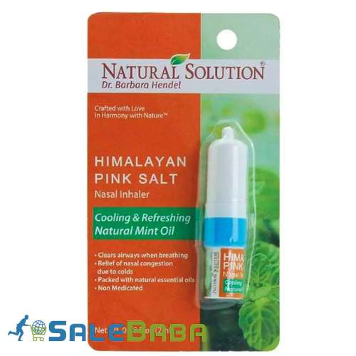 Natural Solution Himalayan Pink Salt Nasal Inhaler, Mint 2ml