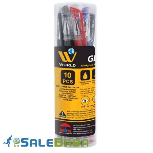 Gel Pens Mix Colors  10 Pcs  W World