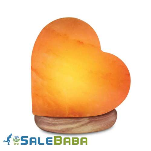 Himalayan Glow Heart Salt Lamp Multicolor 35 Lbs