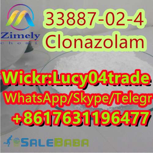 Clonazolam Cas 33887024 factory supply can wholesale