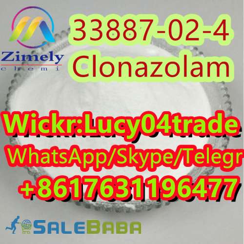 Clonazolam Cas 33887024 factory supply can wholesale