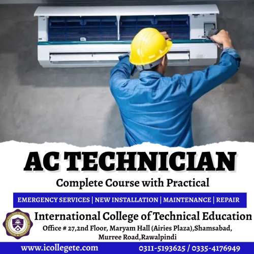 Ac Technician  Refrigeration Course in Rawalpindi