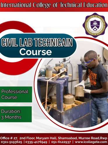 Civil Lab Material Testing  course in Rawalakot AJK