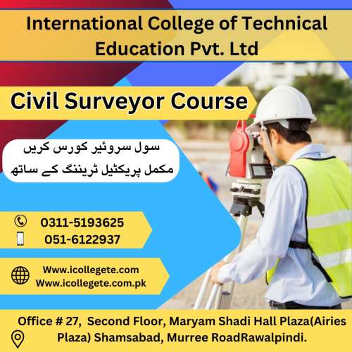 Civil Surveyor one year diploma course in Muzaffarabad