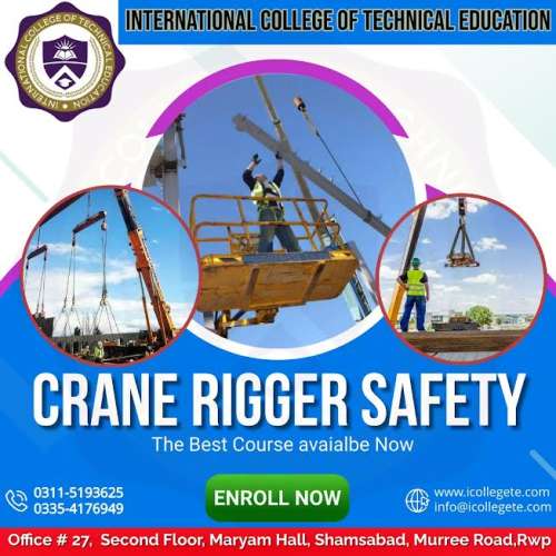 International Crane Rigger level 2 safety course in Muzaffarabad AJK