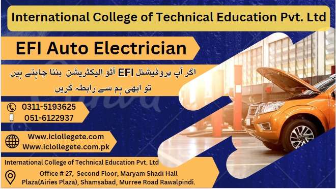 EFI Auto Electrician course in Rawalpindi Saddar Pakistan