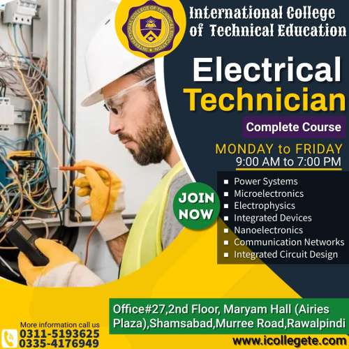 Best Electrical Technician course in Upper Dir