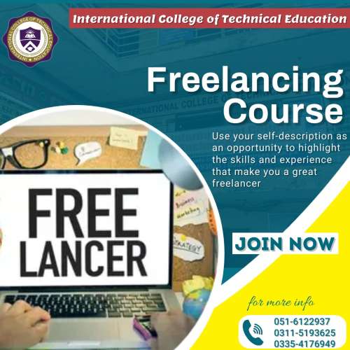 Best Freelancing 4 months course in Mingora Mardan