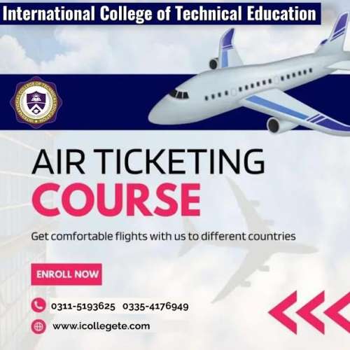 Air Ticketing and reservation course in Rawalpindi Shamsabad