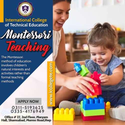 Advance Montessori teacher training course in Hajira