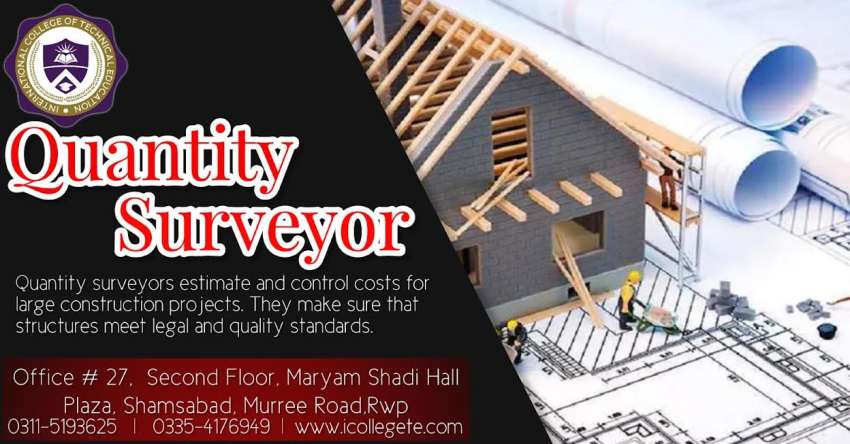 Professional Quantity Surveyor course in Rawalakot Poonch AJK