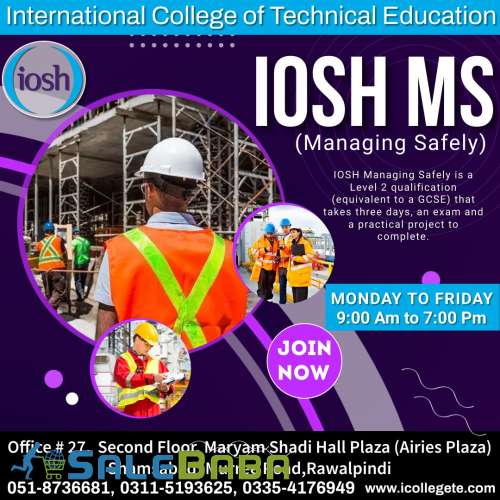 Professional Iosh Ms Course in Bagh Muzaffarabad