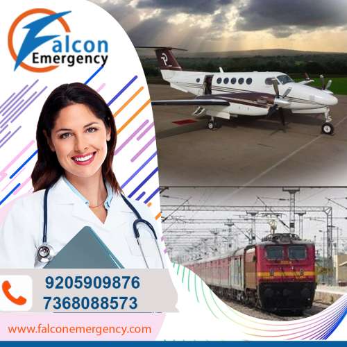 Falcon Train Ambulance from Kolkata provides the Best Solution for Medical