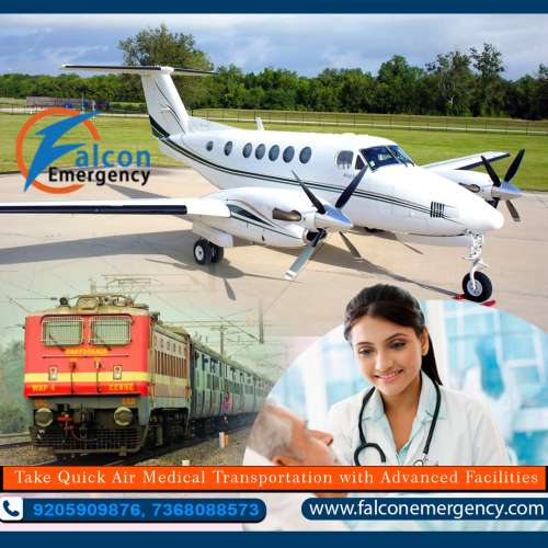 Get the Most Reliable Falcon Emergency Train Ambulance Services in Kolkata