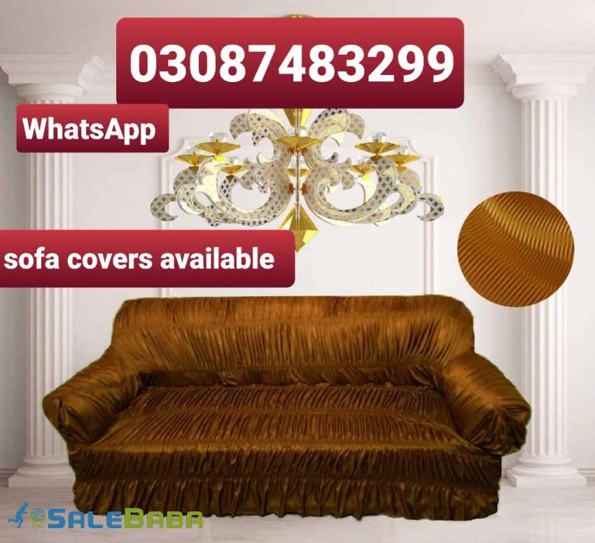 Sofa covers available Jersey fabric