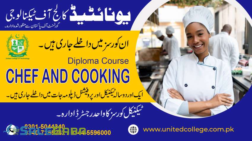 CHEF AND COOKING COURSE IN RAWALPINDI ISLAMABAD BAHAWALPUR PAKISTAN