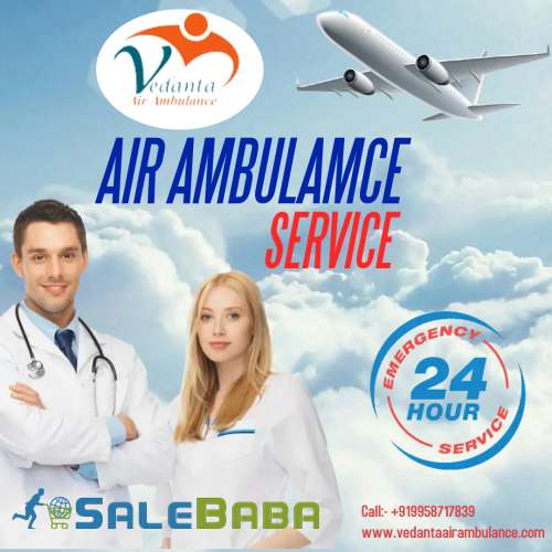 Book the High Medical ICU Air Ambulance Services in Raipur from Vedanta