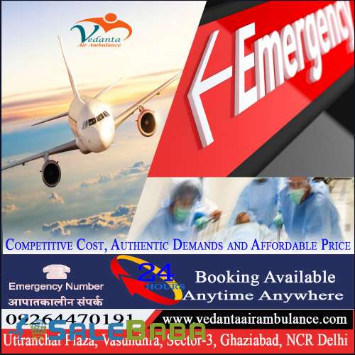 Choose Affordable Rescue Air Ambulance Service in Kolkata from Vedanta