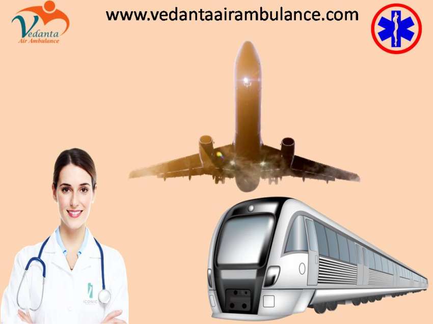 Get an Authentic Ventilator Setup by Vedanta Air Ambulance Service in Delhi