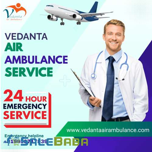 Now Grab the Quickest Air Ambulance Services in Patna Then Book Vedanta