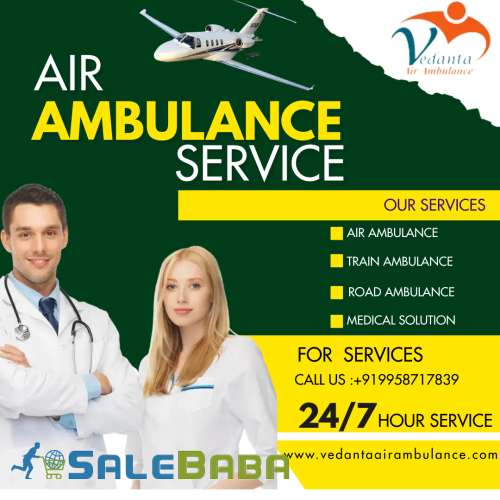 Book Air Ambulance Service in Mumbai from Vedanta with Attentive Medical Staff