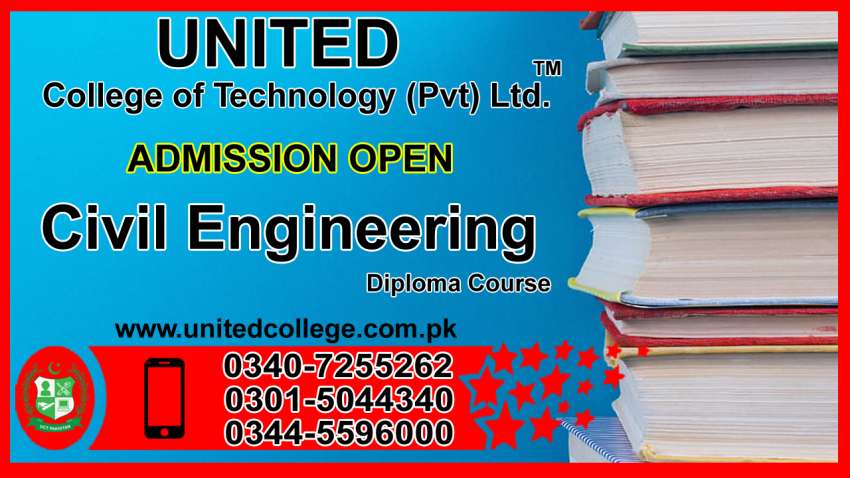 CIVIL ENGINEERING COURSE IN RAWALPINDI ISLAMABAD, UNITEDCOLLEGE PAKISTAN