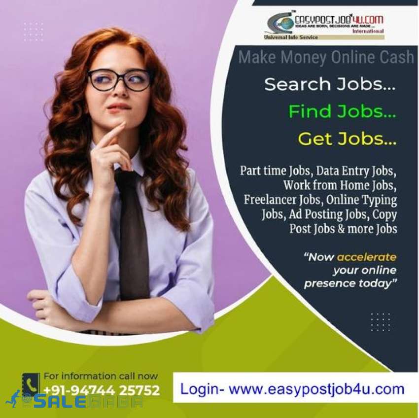 Free registration data entry jobs vacancy in your city