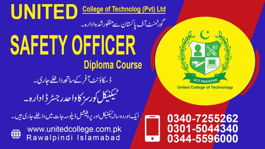 SAFETY OFFICER HSE COURSE IN SWABI SAFETY OFFICER COURSE IN MARDAN ADMISSION