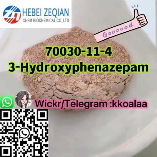 70030114, 3Hydroxyphenazepam, Chinese factory supply wickrkkoalaa