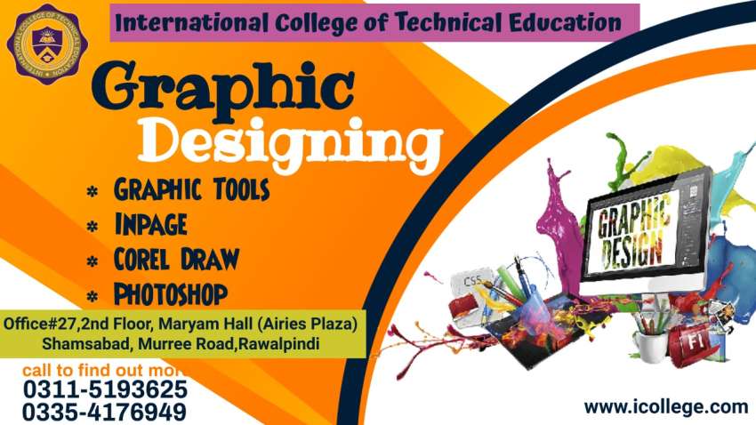 Graphic Designing Course in Bagh Muzaffarabad