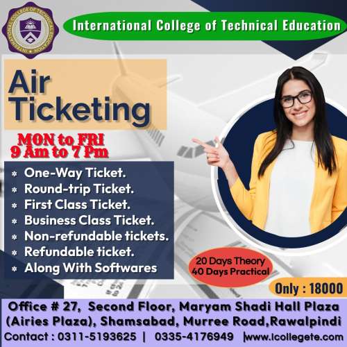 IATA Air Ticketing Course in Mardan Charsadda