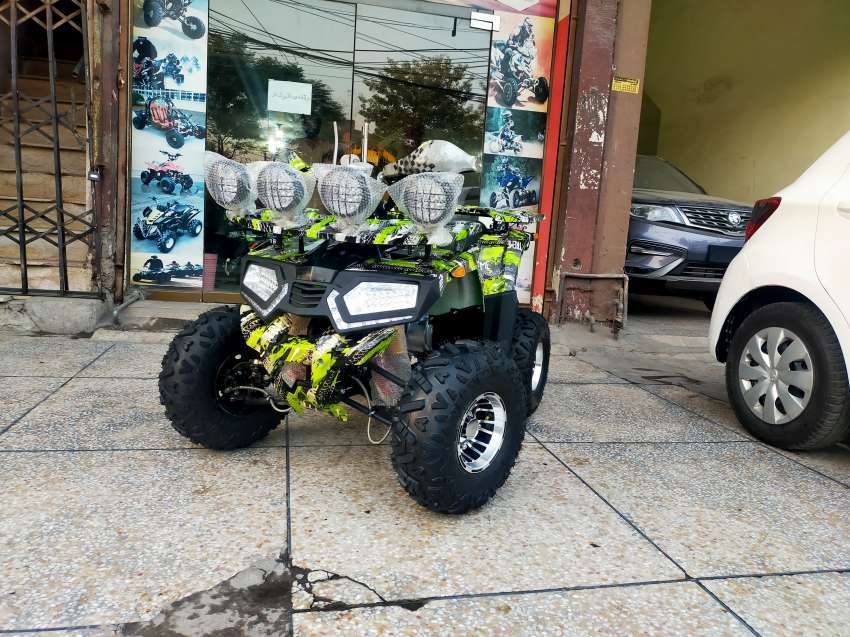 150cc Special Luxury Sports Allowy Rims Atv Quad Bikes for Sale in Lahore