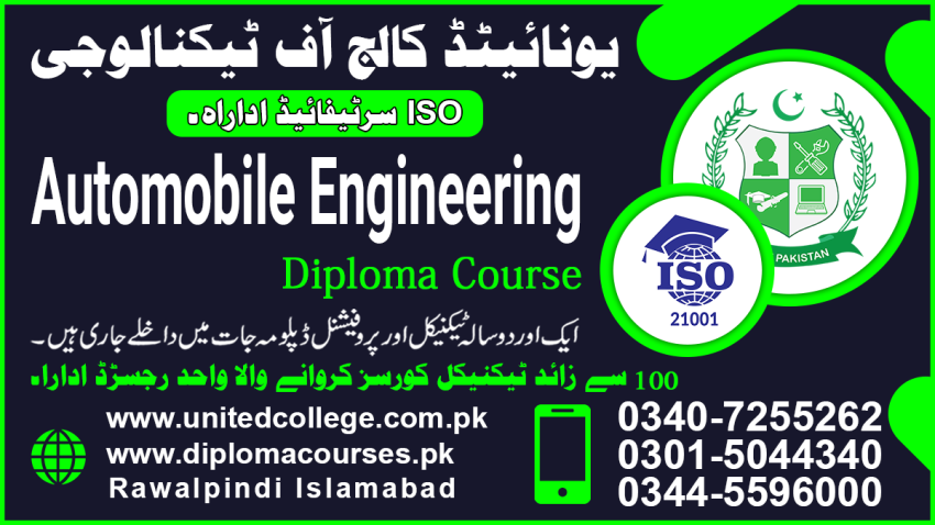 100 AUTOMOBILE ENGINEERING DIPLOMA COURSES AUTOMOBILE TRAINING COURSES