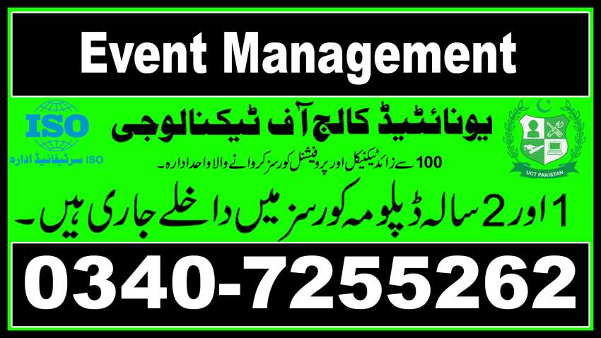 154 EVENT PLANNER COURSE EVENT MANAGEMENT DIPLOMA COURSE iN PAKISTAN 1