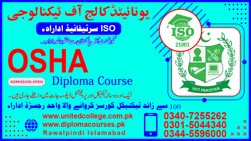 OSHACourseinRawalpindi OSHACourseinSialkot OSHA COURSE OSHA TRAINING 2023